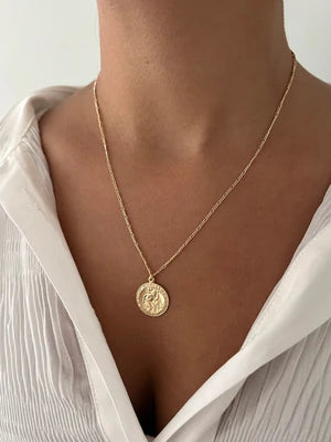 Travelers Coin Necklace